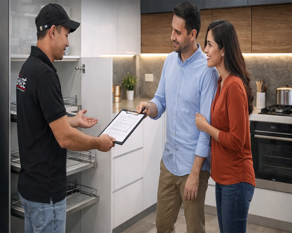 Shaze Kitchens Installation & Handover 3